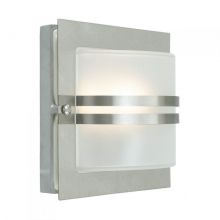 Bern kinkiet zewnętrzny 3.9W LED 230V stal/mleczny klosz